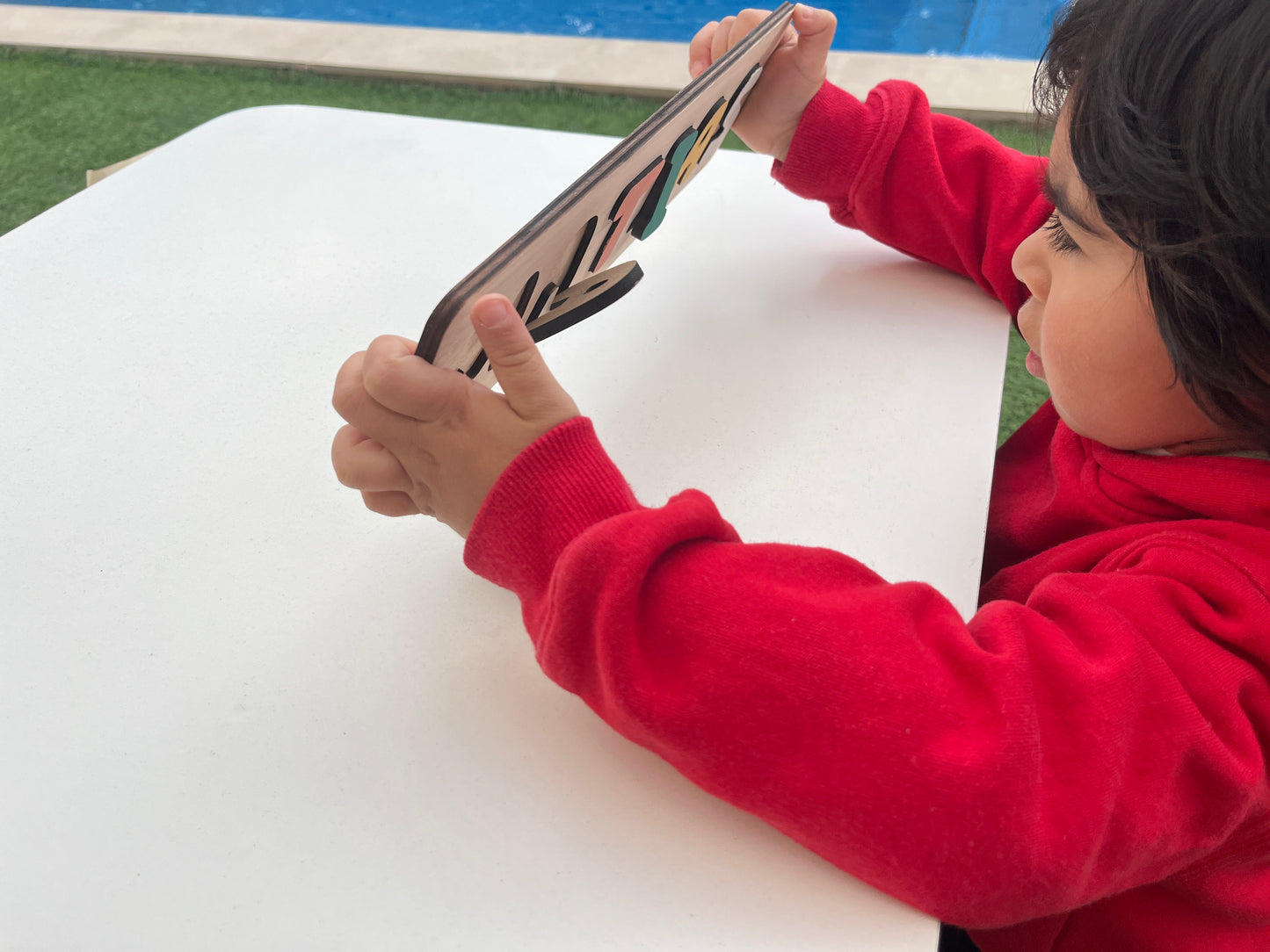 Puzzle de Madera con Nombre Personalizado para Niños – Juguete Educativo y Decorativo